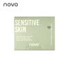 NOVO Portable Oil Absorbing Paper with Mirror Puff for Face - Refreshing Oil Control for Students and Parties