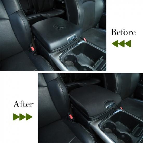 Center Console Armrest Box Cover Soft Pad For 10-17 Dodge Ram 1500 2500 3500