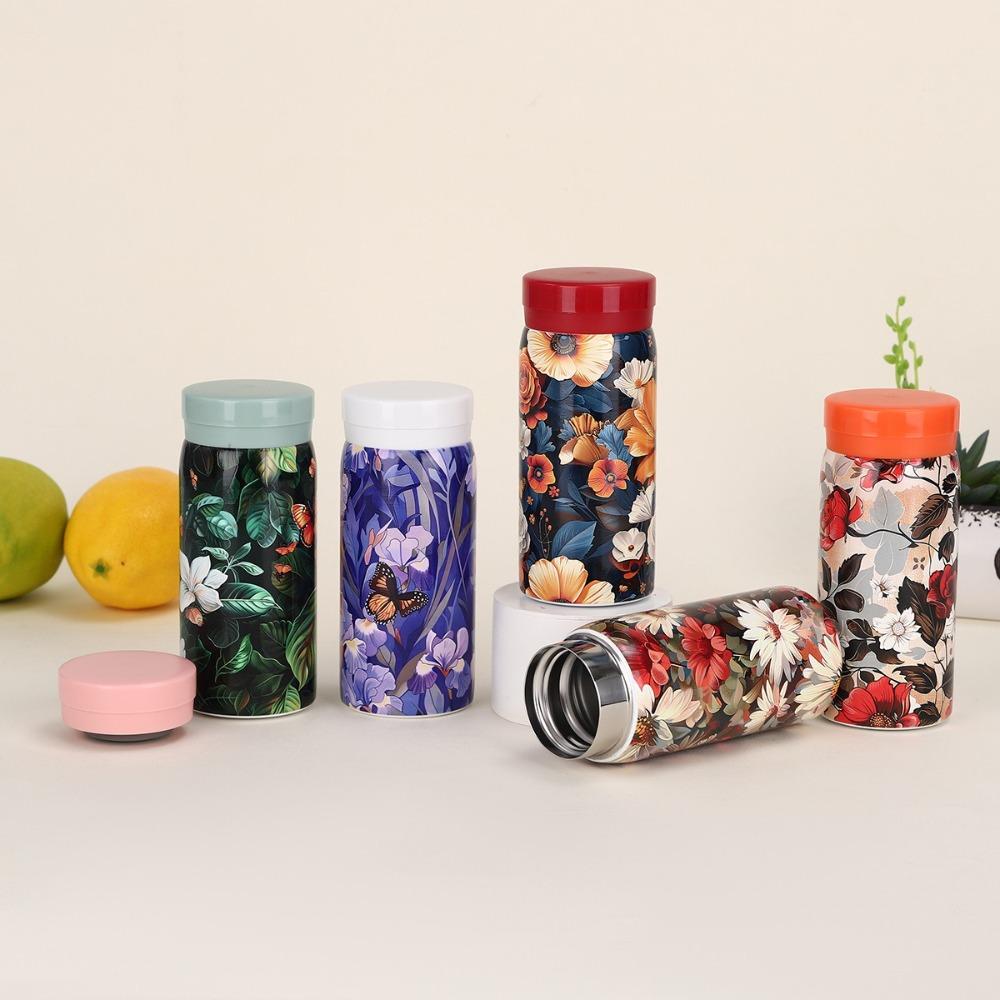 

Портативна пляшка для води з нержавіючої сталі 304, ізольована, 200 мл, кавова кружка, для подорожей на свіжому повітрі Style 5