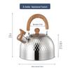 Vintage Wooden Handle Whistling Kettle