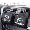 Car Storage Bag Air Vent Dashboard Tidy Hanging Organizer Box For Mazda 3 CX3 CX4 CX5 CX7 CX8 CX9 CX30 RX7 Atenza Axela