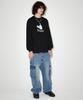 MAHAGRID It’S Time To Ls Tee Black(Mg2Efmt564A)