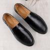 Fashion Handmade Classic Men's Sneakers Luxury Brand Male Genuine Leather Loafers New Comfty Casual Shoes Soft Driving Walking Footwear