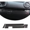 For Tacoma 2015 2016 2017 2018 2019 2020 2021 2022 2023 Soft Carbon Fiber 3D Sticker Center Control Passenger Side Dashboard Panel Cover Trim Glove