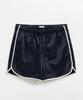 LMOOD Nice Satin Nylon Dolphin Pants Dark Navy