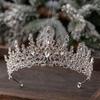 Headband Crystal Crown Bridal Crown Women Tiara Korean Style Bridal Headwear Wedding Jewelry
