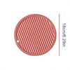 Silicone Trivet Heat Resistant Countertop Placemat Round Table Mat