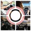 Cute Steering Wheel Cover Thermal Soft Anti-Slip Protector Car Steering Wheel Warm Cover For Protection Maintenance Care Driving