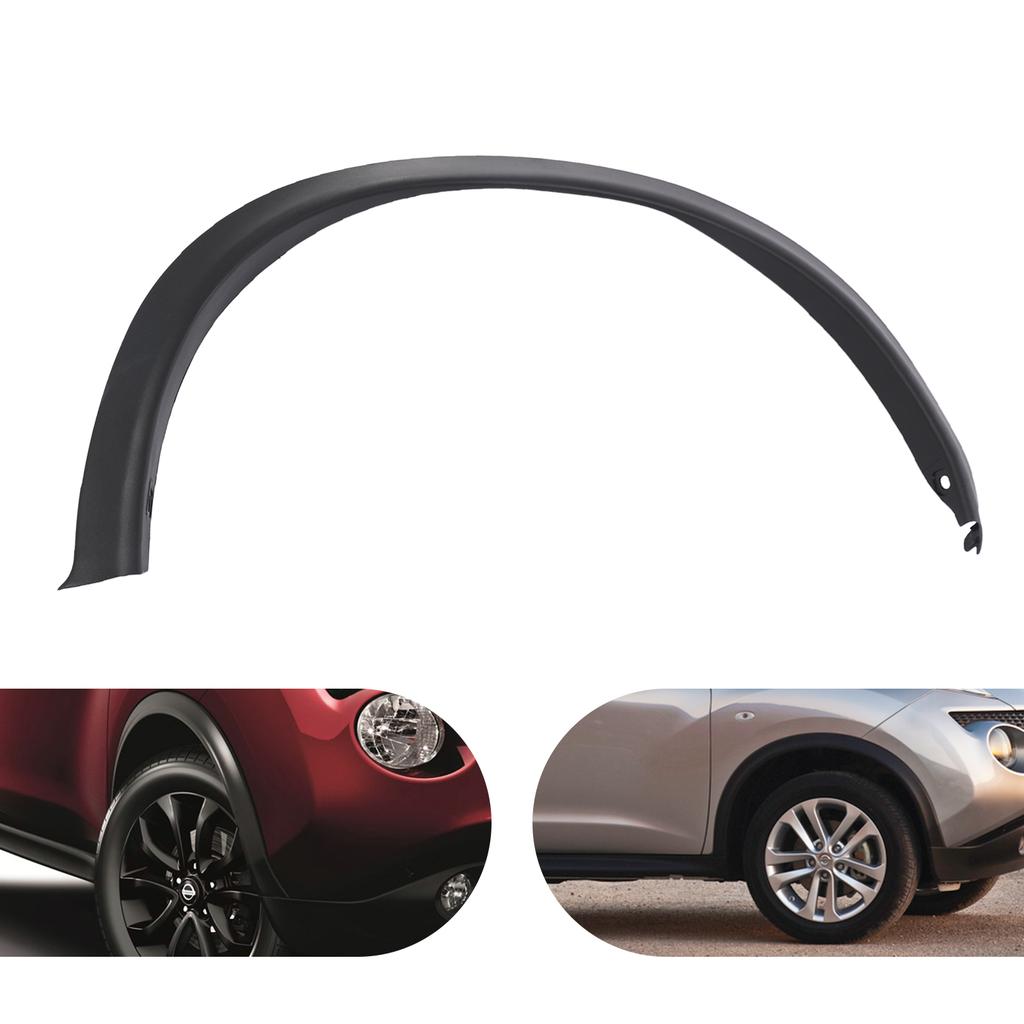 Front Right Fender Arch Cover Trim for Nissan Juke 2011-2017, Plastic Replacement Wheel Liner Splash Guard, Front Passenger Side