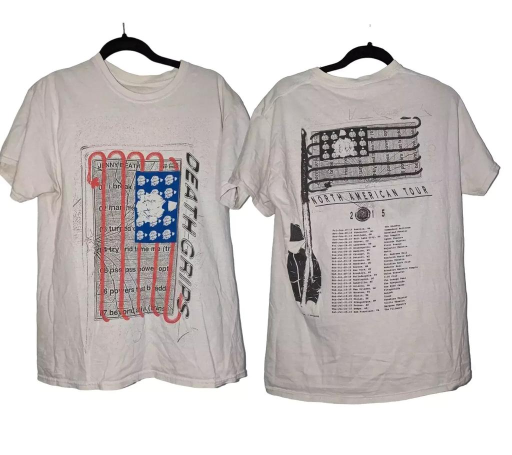 Death Grips North America Tour 2015 T Shirt Full Size S-5XL