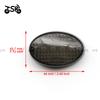 For Kawasaki Z650RS KLX125 KLX300 D-Tracker 250 2pcs Motorcycle Turn Signal Lens Indicator Lenses Cover Plastic For YAMAHA XT660
