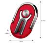 Multifunctional Portable Mobile Phone Finger Ring Holder Stand In Car Air Vent Clip 360 Rotatable Phones Bracket Desktop Kickstand