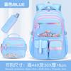 School Bags For Primary School Students And Girls, Multi-Layer Large-Capacity Lightweight Burden Reduction Three-Piece Set, School Bags Are Childlike