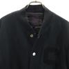 STUSSY sweat Stajan S black Batting jacket Men's Used