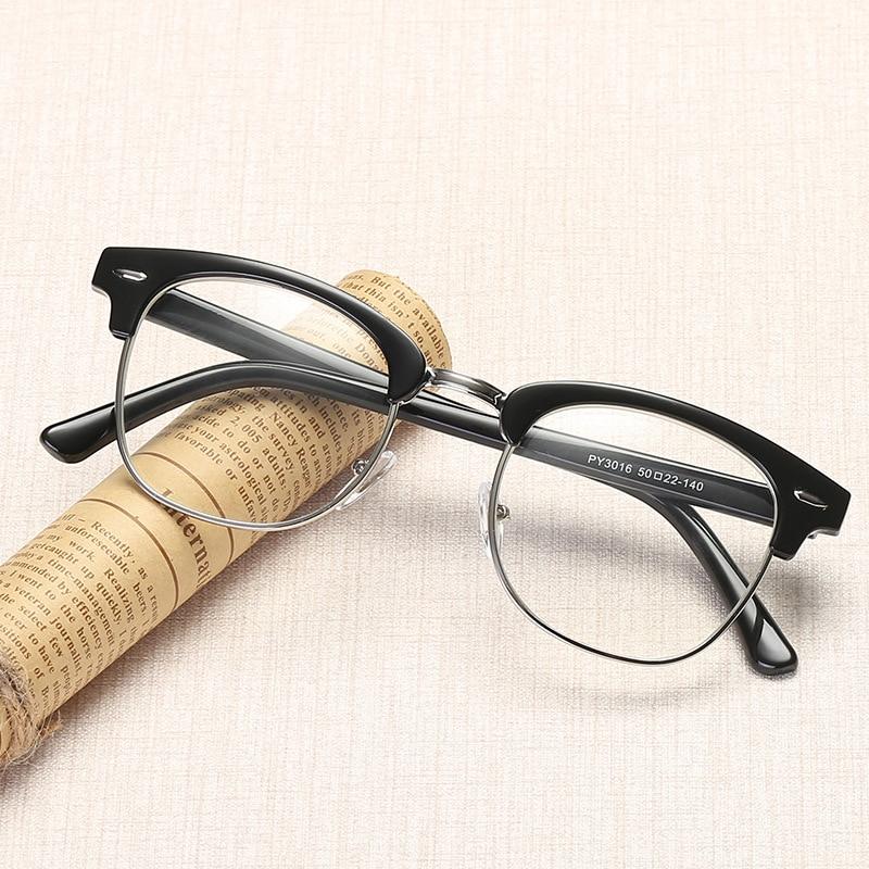 Herren-Retro-Anti-Blaulicht-Computerbrille, Lese- und Gaming-Brille