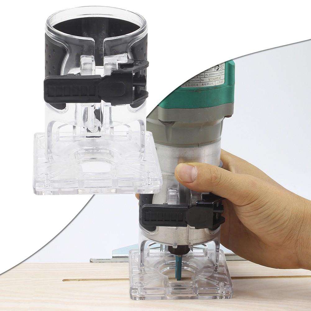 Bază pentru scule electrice Router din lemn transparent Freză pentru prelucrarea lemnului