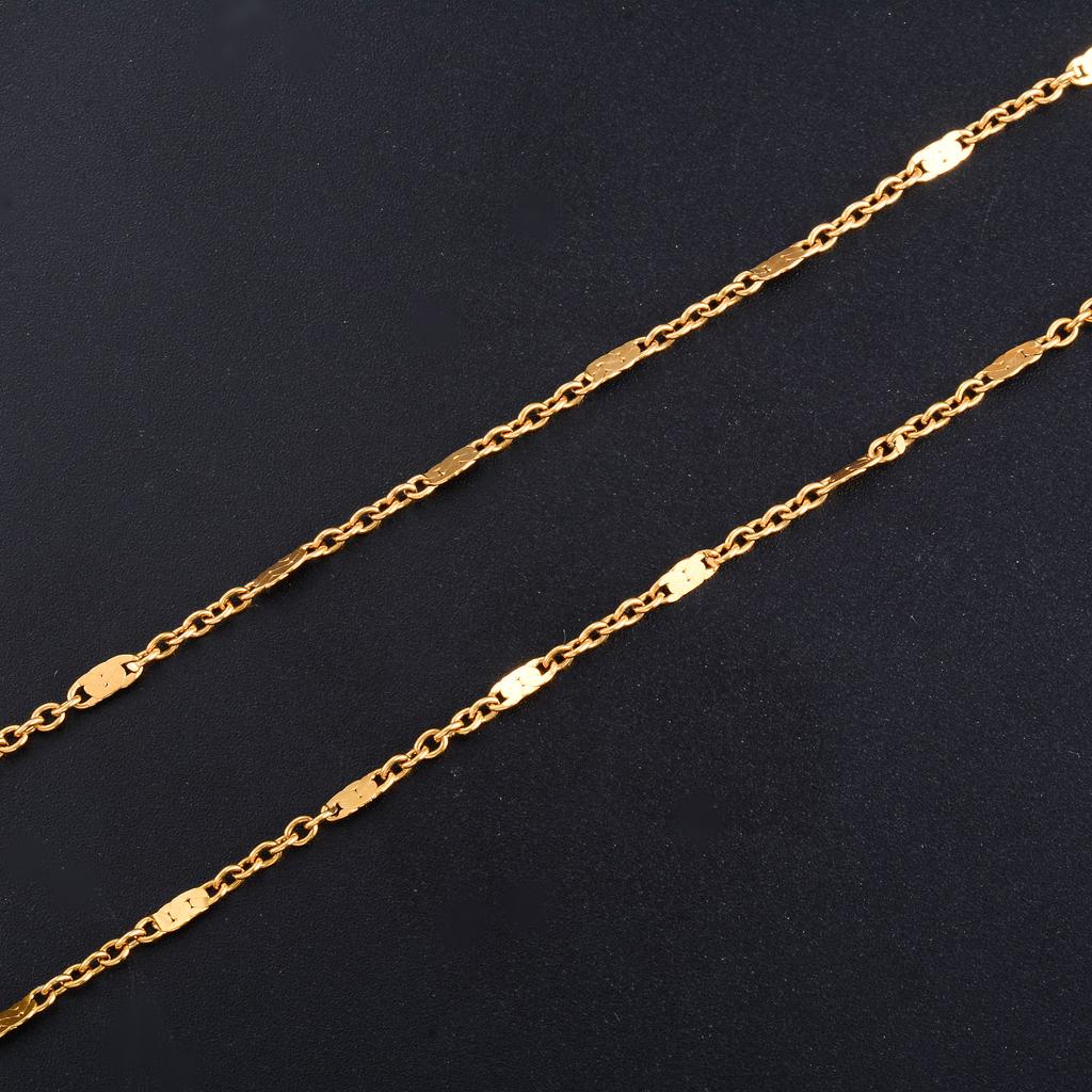 2mm Wide Stainless Steel Rolo Polish O Chain Neck Necklace for Women Men Metal Choker Silver/Gold Jewelry Accessories Gift