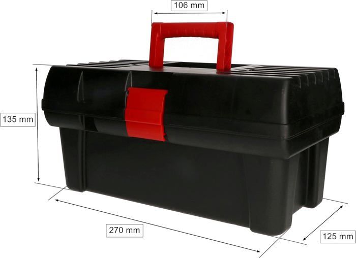 Boîte à outils 30 cm avec compartiment amovible - KOTARBAU®