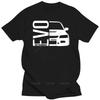 Adult tee tops teenager cotton Oversized tee-shirt Hot sale Fashion Evo 8 9 10 VIII Evolution T-Shirt Car Racer DSM  Tee shirt
