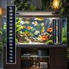5/1pcs Fish Tank Temperature Sticker LCD Temperature Sensing 10-40 ℃ Fish Tank Water Temperature Measurement Patch Aquarium Tool