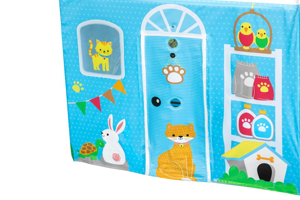Bestway Purrfect Pets Kids Tent, Indoor Playhouse, 1.02m X 76cm X 1.14m, 52007