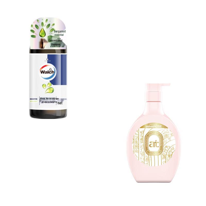 Walch Velvet Rose Shower Gel & Bergamot Shampoo Set