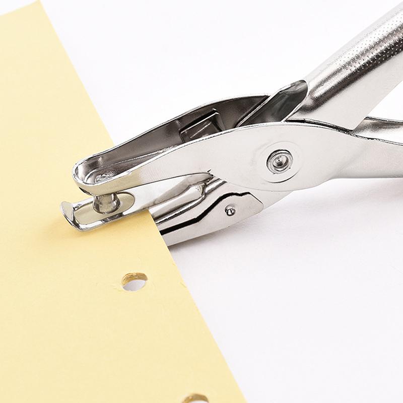 Perforatrice 3/6 mm Portable Perforatrice Simple Trou Matériel Papier Scrapbooking Portable Métal Artisanat Fournitures de Reliure de Bureau