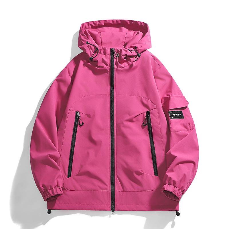 2025 Trendy Windproof & Waterproof Hooded Mountaineering Jacket - Unisex Spring/Autumn Outdoor Hiking & Fishing Outerwear