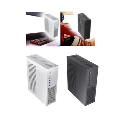 Compact Metal Case for MATX24x24 Motherboard with Radiator Hole
