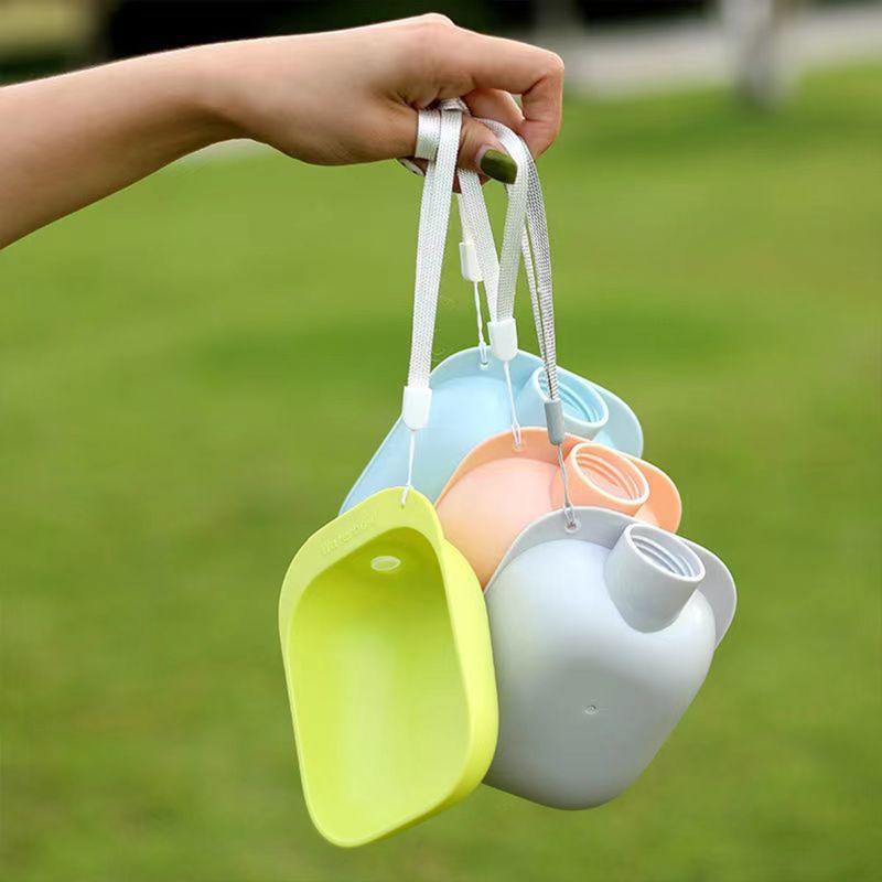Dog Water Bottle Accessories Dog Travel Water Bottle with Dispenser Drinking Bowl for Outdoor Walking Travelling