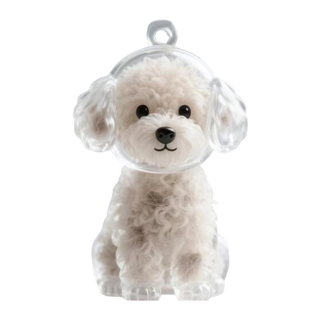 Pet Hair Souvenir Collection Keychain Key Holder Goodie Bag Stuffers Supplies for Versatile Party Gift Essentials