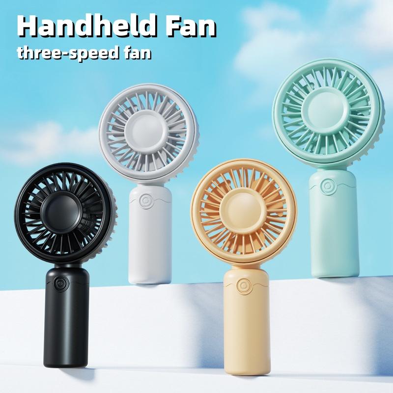 Mini Portable Fan USB Rechargeable Handheld Fan Creative Gift For Men Women Travel Walking Cooling