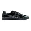 Tokuten Textile, Leather Low Top Casual Shoes Unisex Black Gray 1183C531-001