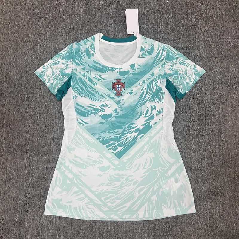 26-27 Portugal Away Women's Fan Edition Football Jersey Women's Football Jersey