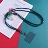 Adjustable Phone Lanyard Detachable Neck Cord For Mobile Key Lanyard Colorful Neck Strap Universal Pendant With Card Accessories