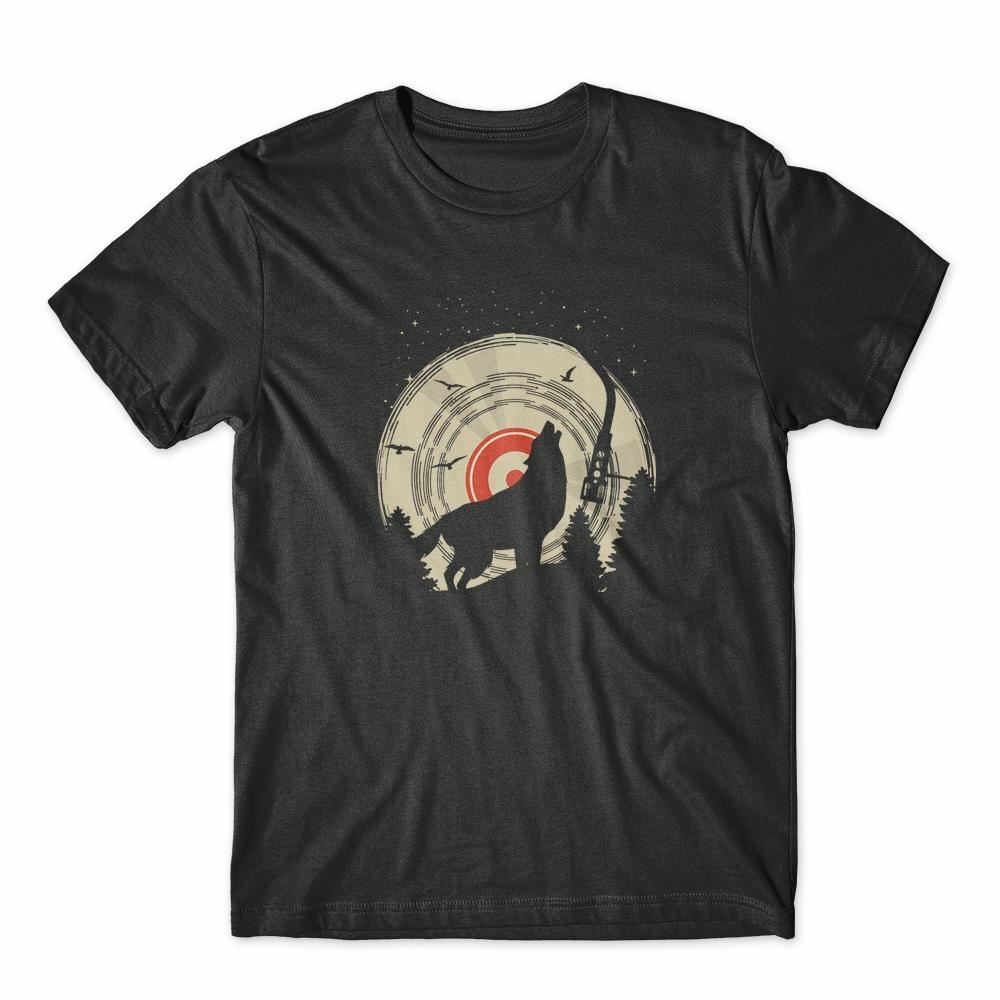 

Wolf Wild Trees T-Shirt 100% Cotton Premium Tee NEW 3XL