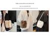 Damen 2025 Flauschige Fell Bucket Bag – Herbst/Winter Schulter Crossbody