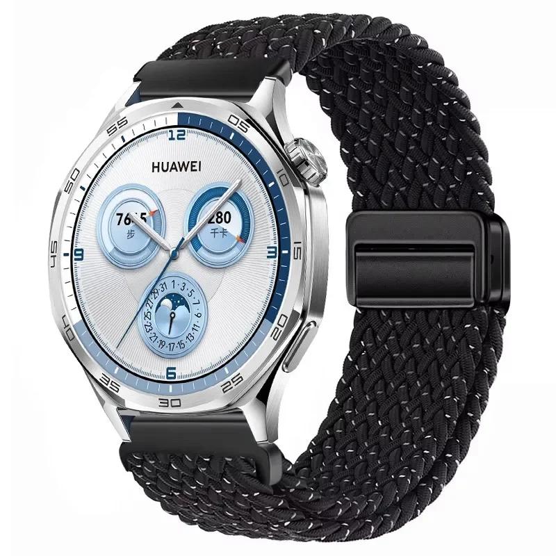 22mm 20mm Nylon Loop Band for Huawei Watch GT5 Pro/GT5 4 Pro GT3 2 GT2e Replaceable wristband for Huawei Watch 46mm 42mm Strap