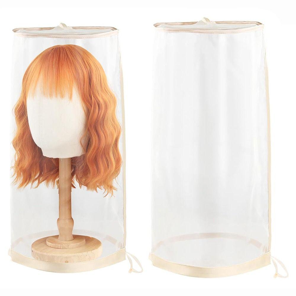 Portable Wig Bag Adjustable Wig Organizer Wig Dust Covers  Wig Protection