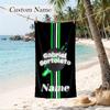 Gabriel Bortoleto Custom Name Printed Beach Towel Personalized Soft Towel For Swimming Beach Travel