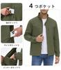 KEFITEVD Size 3XL Men's Water-Repellent, Windproof, Military, Tactical, Fishing, Workwear, Hiking, Breathable, Fleece-Lined Jacket, Green,