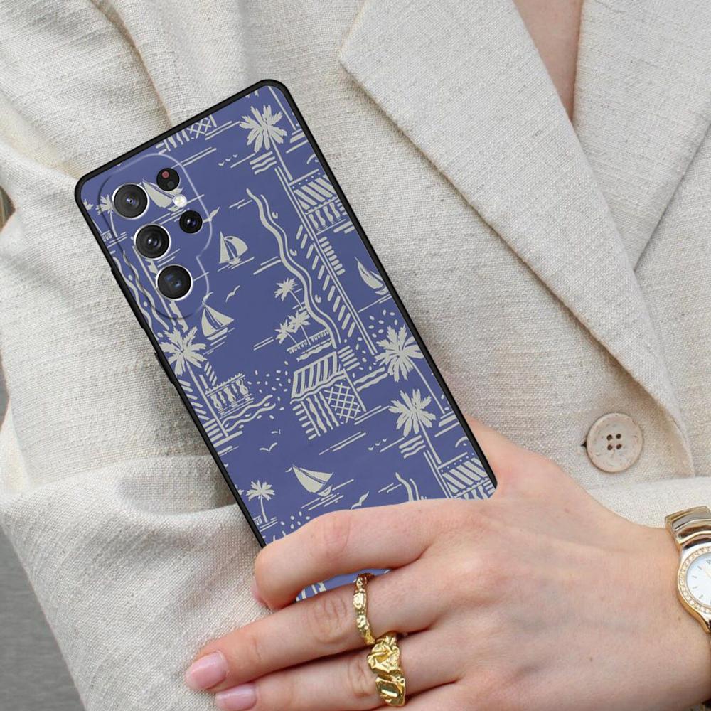 Palm Tree Cell Phone Case for Samsung Galaxy S26 Ultra S25 S24 S23 S22 S21 S20 Note10 Cover