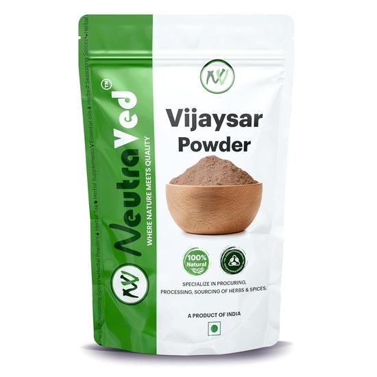 NeutraVed Vijaysar Powder - 250g Pack In Zipper Standup Pouch -250g