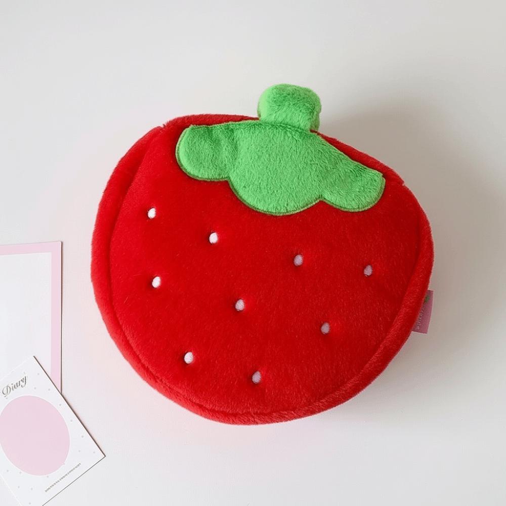Cute Strawberry Makeup Bag Large Capacity Travel Handbag Cosmetic Storage Bag
