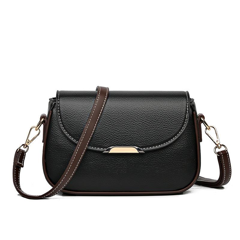 New simple single shoulder small square bag women's light luxury texture niche messenger bag versatile popular mother bag