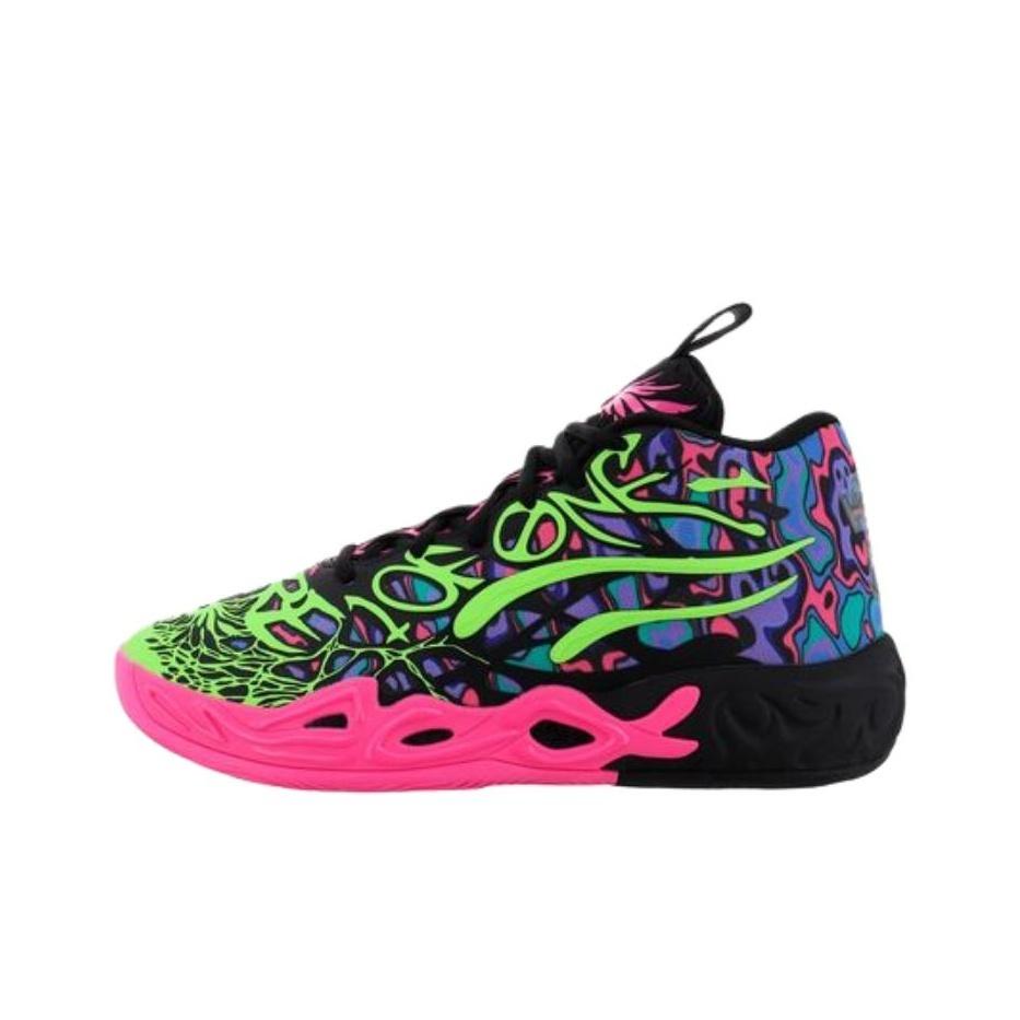 

Новые PUMA LaMelo Ball MB.04 Heem 310837-01 Мужские размеры EU 42 зелёный/розовый