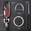 Roseddy FT-QCYSG Keychain, Car, Keyring, Men's, Stylish, Popular, Carabiner, Key Organizer, Metal, Durable, Motorcycle,