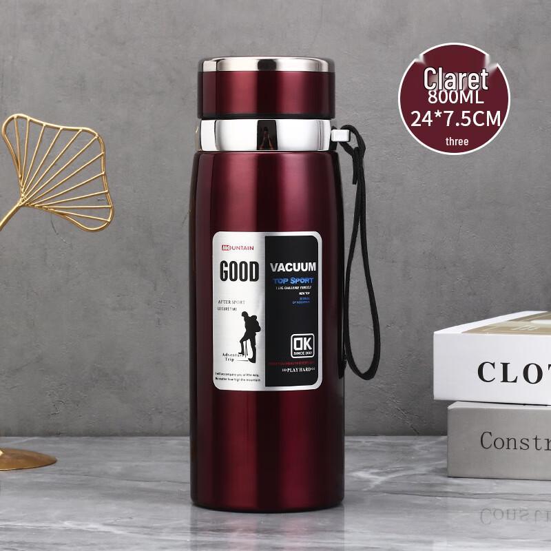 Xiaoyueya 316 Stainless Steel Insulated Tea Infuser Bottle 800ml