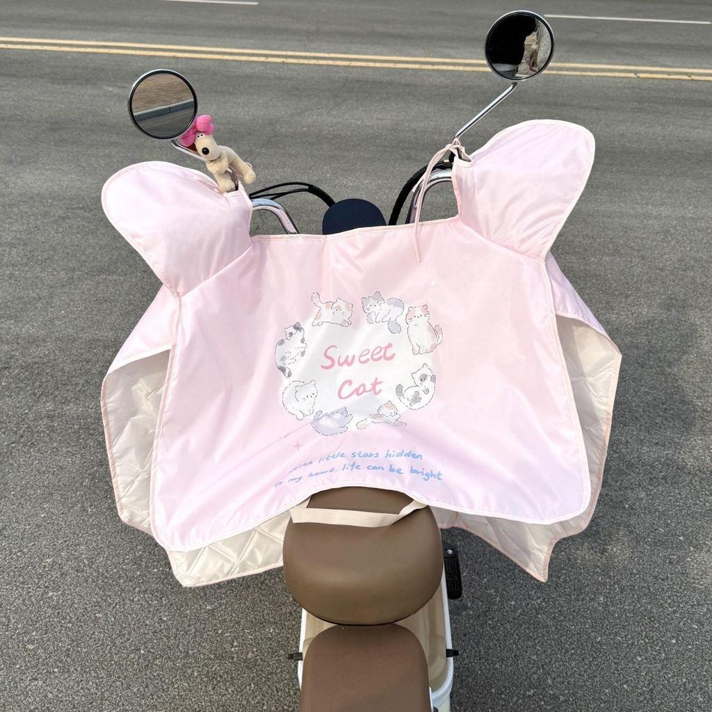 Electric Motorcycle Windshield Cover: Summer Sunshade, Rainproof, Thin Heat Insulation, Waterproof, UV Protection