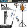 TOKQI Selfie Stick Tripod Phone Holder Desktop Stand Extendable Monopod W/ Bluetooth RC for Mobile Live Broadcast Handheld Photo 7